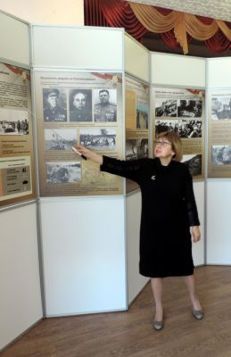 Час истории «Они сражались за нас»  (на базе передвижной выставки «Сталинград-символ героизма»)